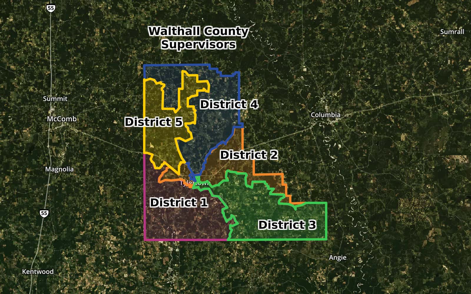 Walthall County by Walthall · MapHub