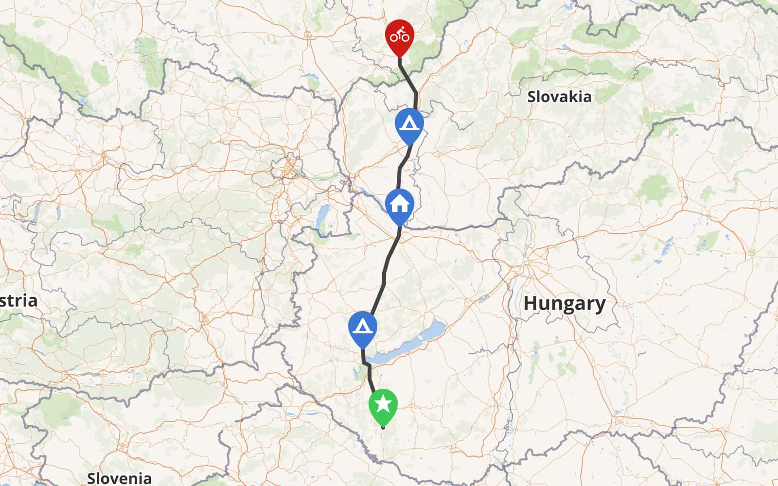 karta putovanja Karta putovanja/ ruta by trikotacasrece · MapHub karta putovanja