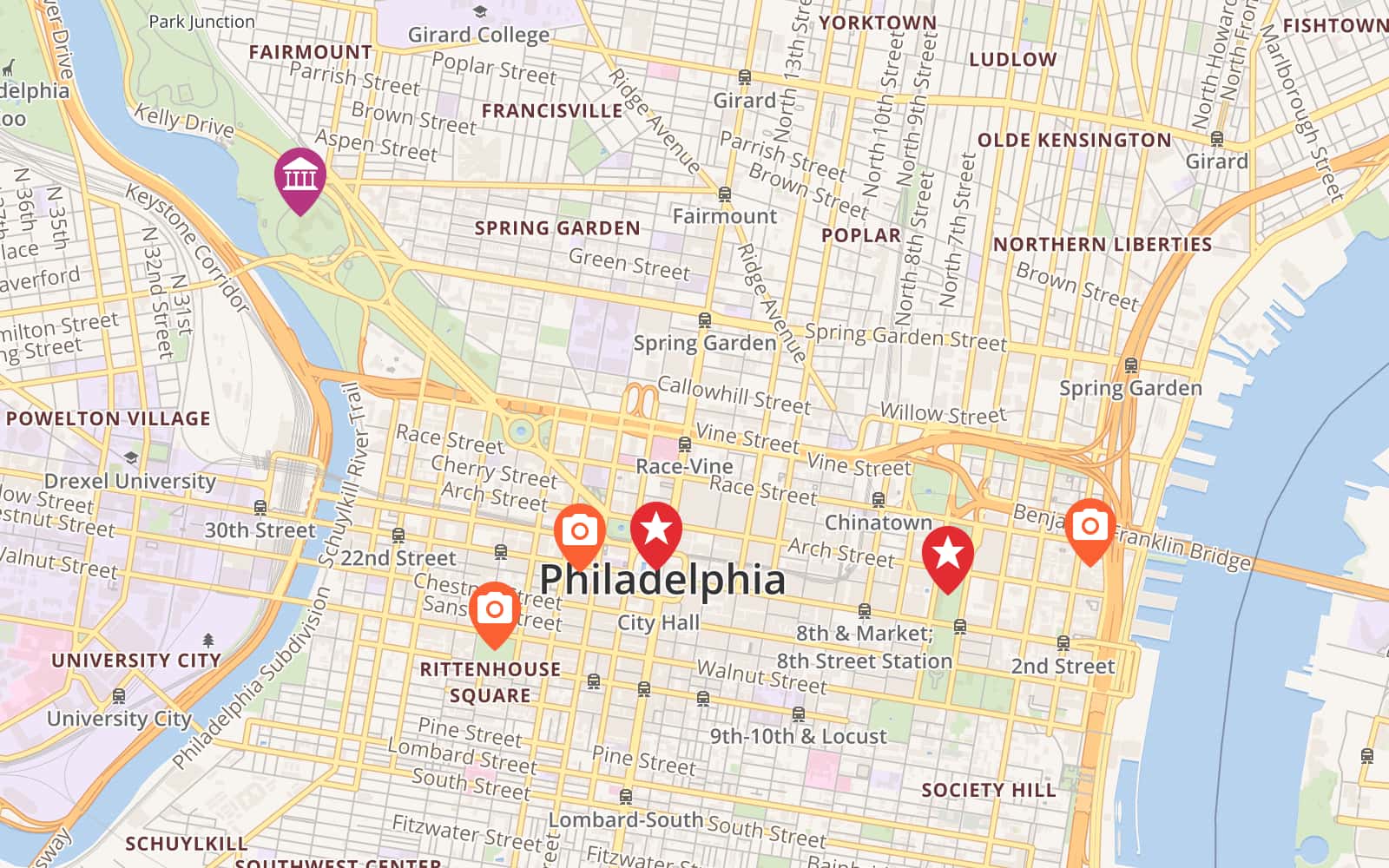 Philadelphia by sophiet · MapHub