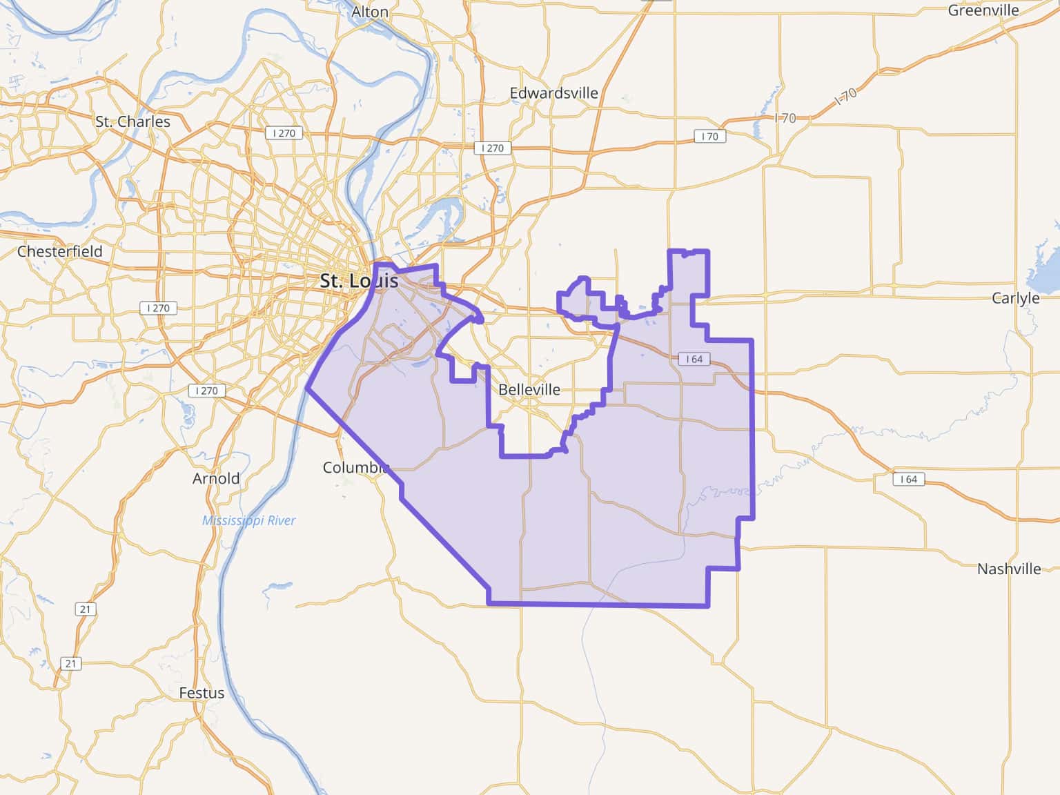 Illinois State House District 114 - 1536 1152 