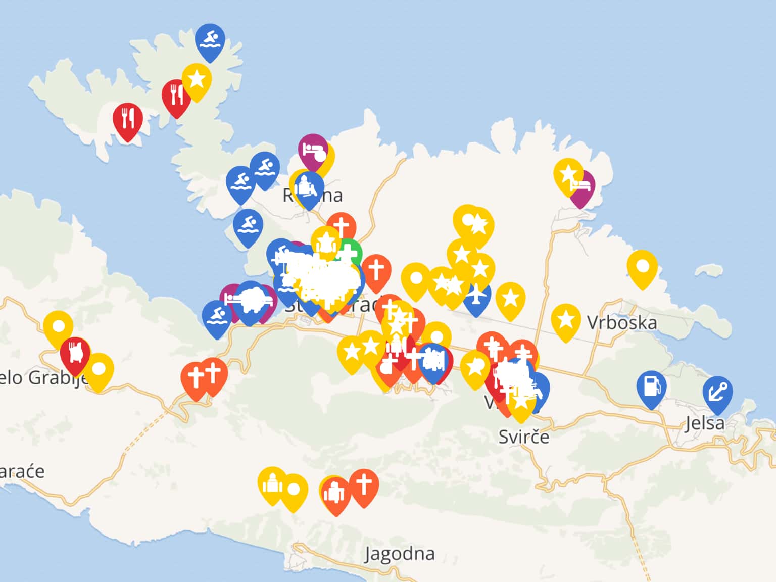 Stari Grad - Interaktivna Karta By Camino-maps · MapHub