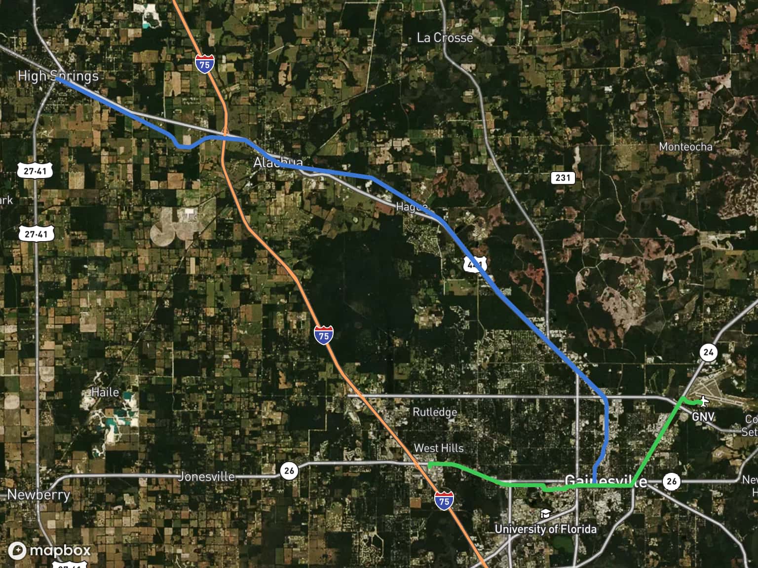 Gainesville Regional Transit Ideas by SpacePeanut · MapHub