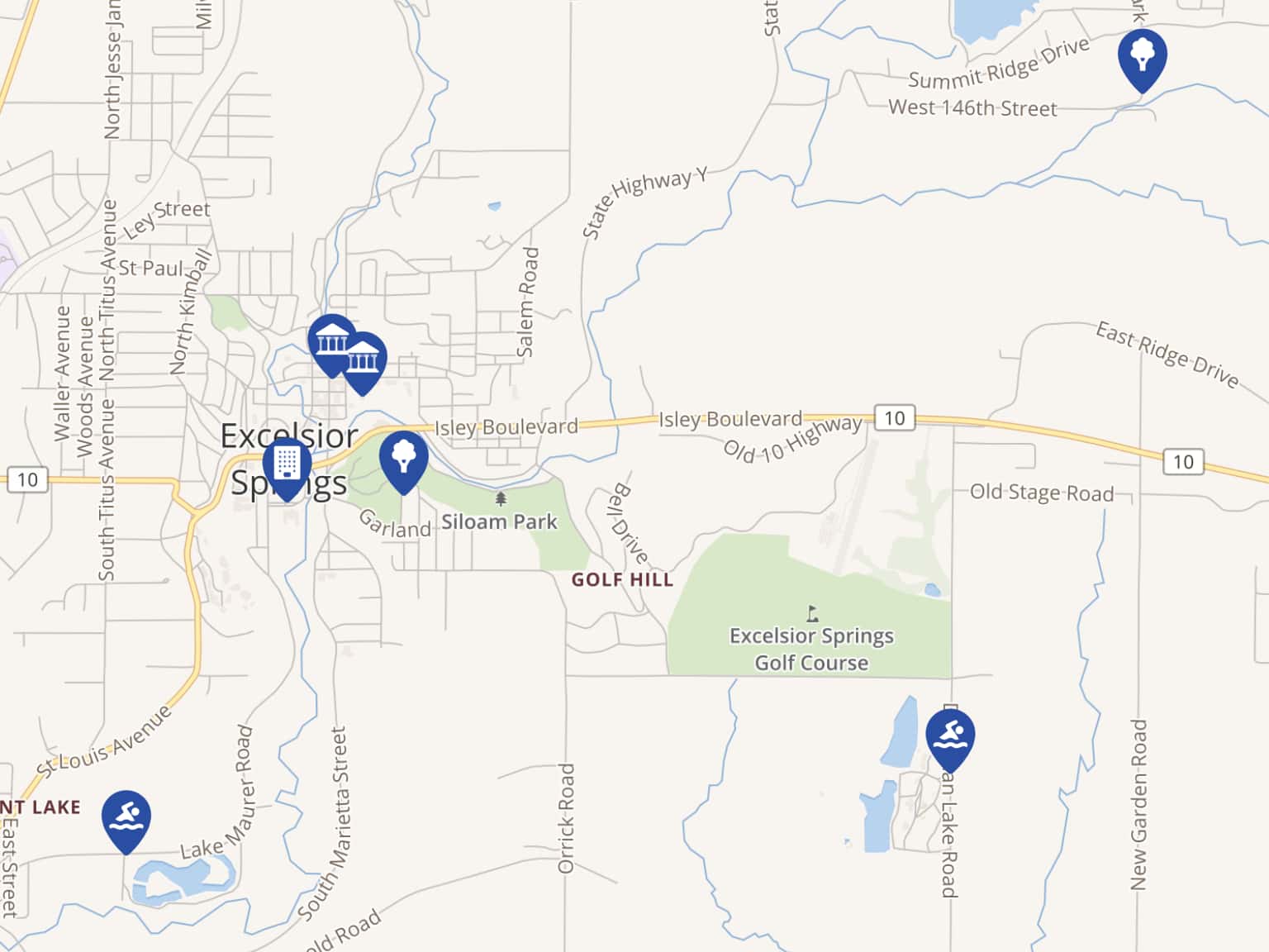 Places to go in Excelsior Springs by Kss96 · MapHub