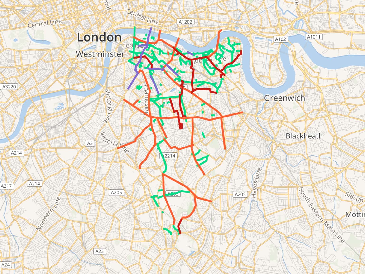 Street Space Request For Southwark By Seanhowes · Maphub