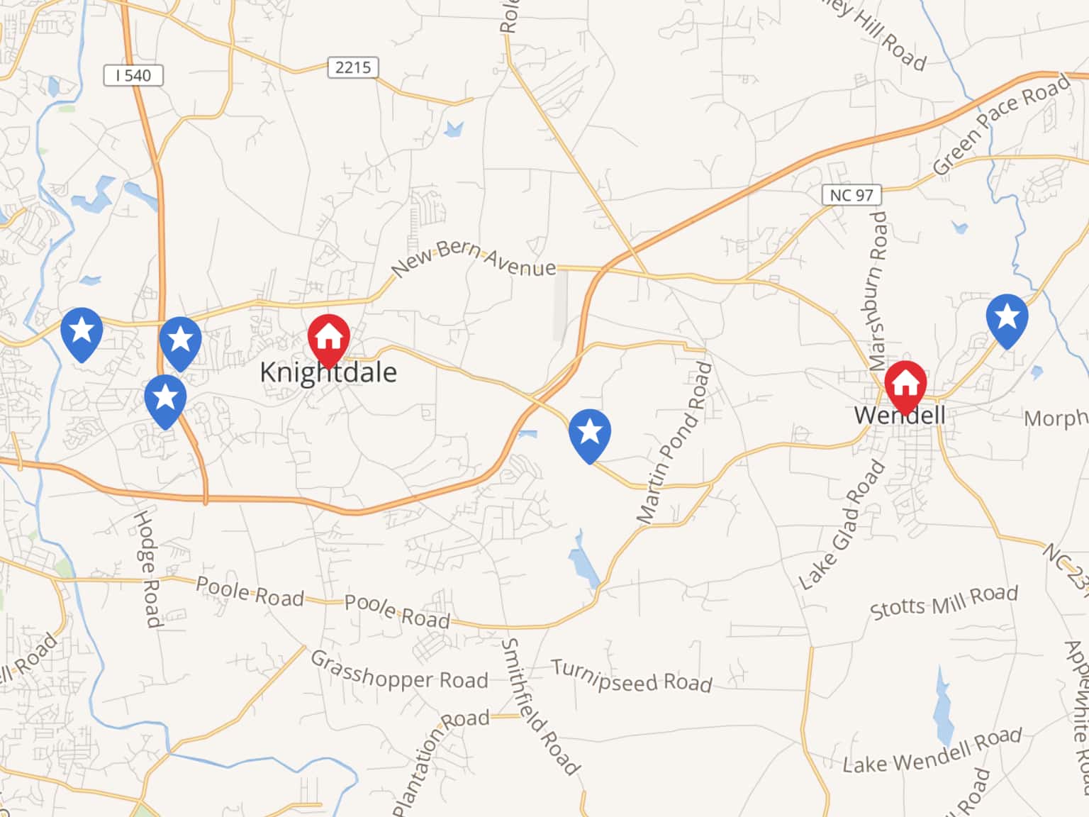 Knightdale by RelocatingtoRaleigh · MapHub