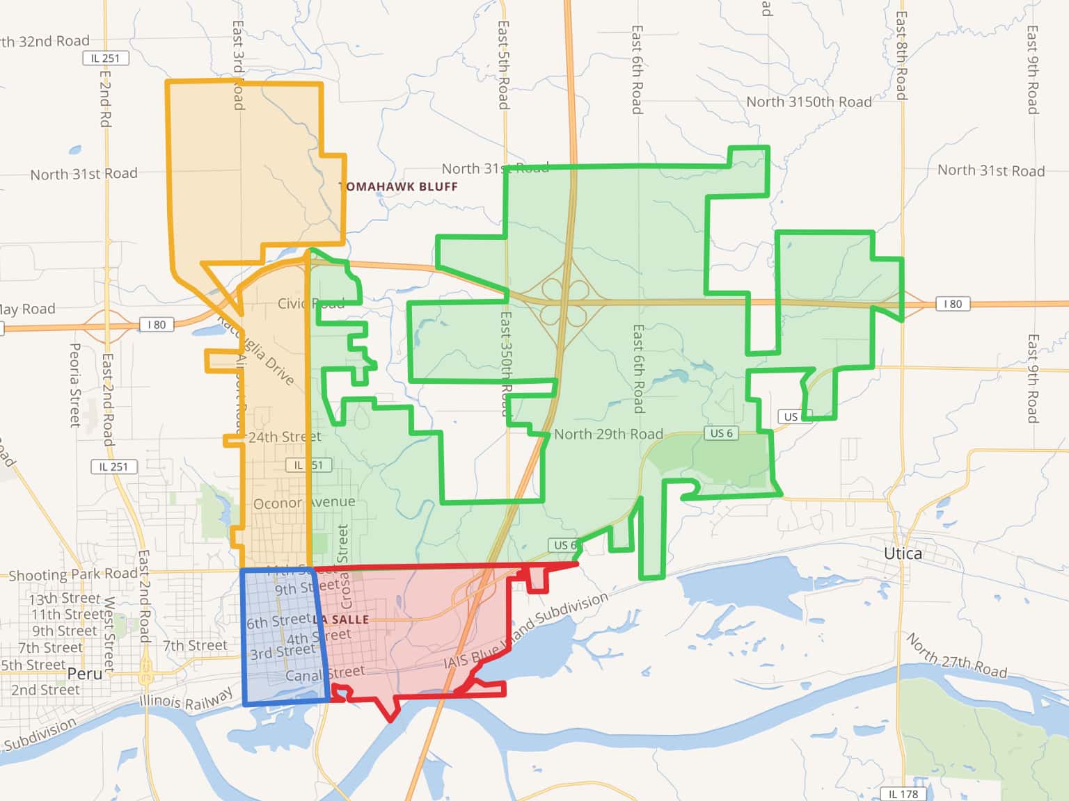 La Salle results by ward by ntonline · MapHub