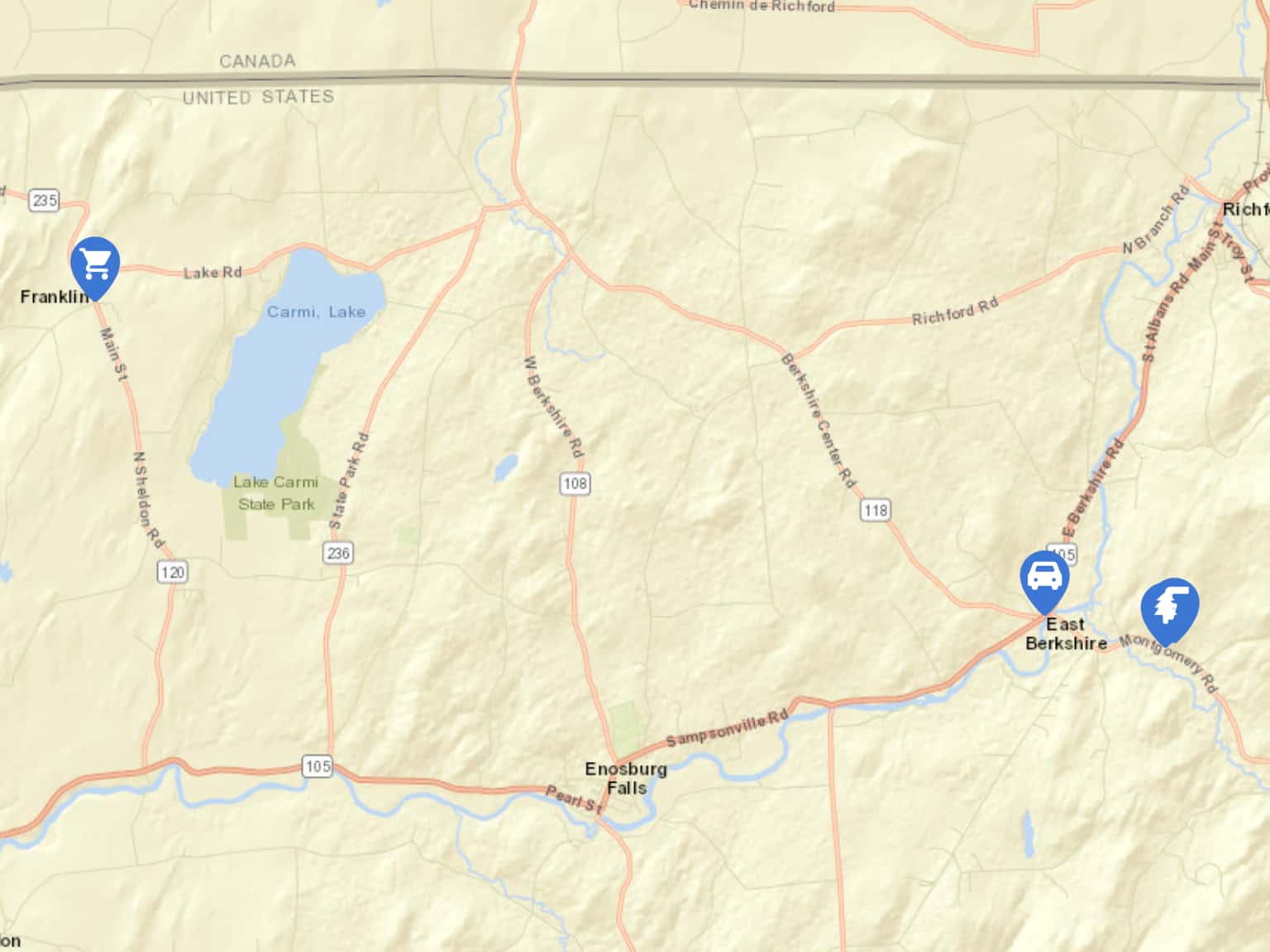 Shop Franklin County Vermont by VMGS · MapHub