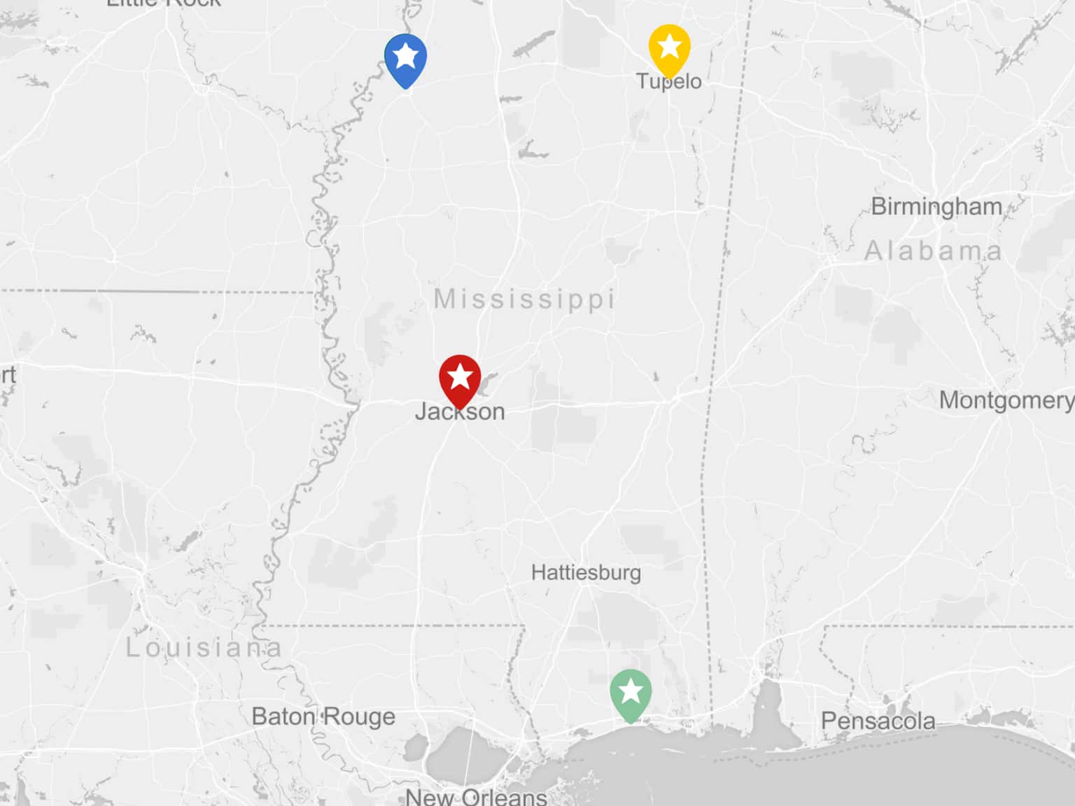 Mississippi Virtual Tourism by awattsMPB · MapHub