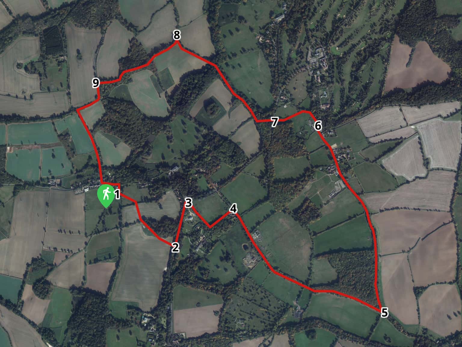 Walk 5: Hornbeam Lane Loop by breweruk · MapHub