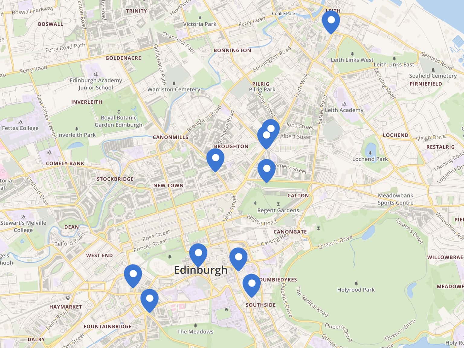 Edinburgh 10 Places To Eat Like A Local by snehaf18 · MapHub
