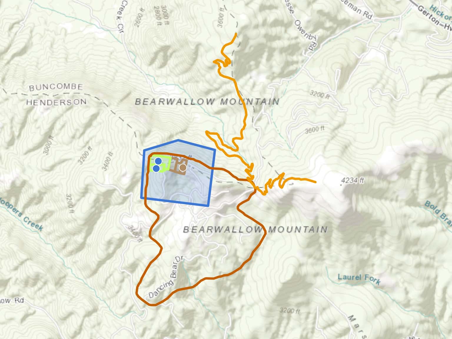 Grand Highlands at Bearwallow Mountain by camoth · MapHub