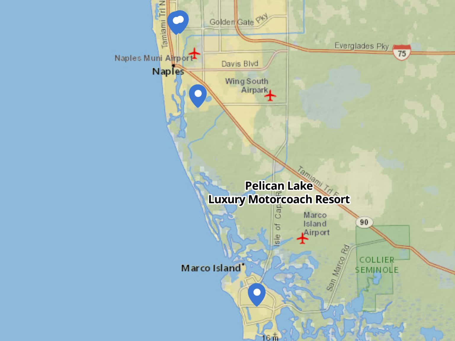 Pelican Lake Luxury Motorcoach Resort