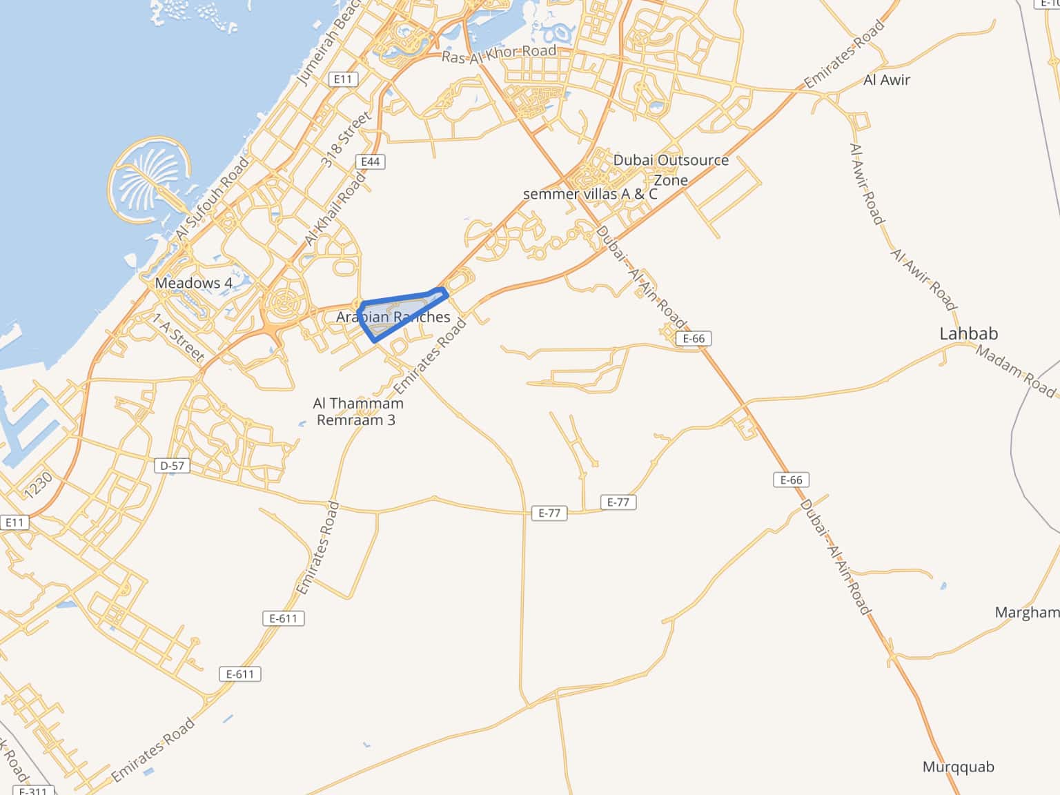 Saima Arabian Ranches Map.pdf Arabian Ranches by Jondev ยท MapHub