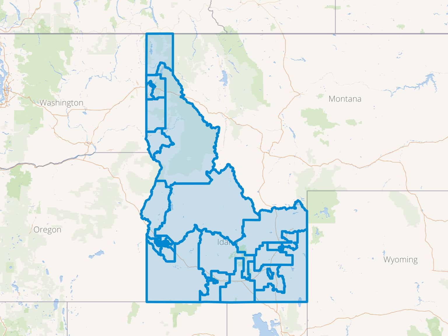 Idaho Legislative Districts Map: Everything You Need To Know - Map Of ...