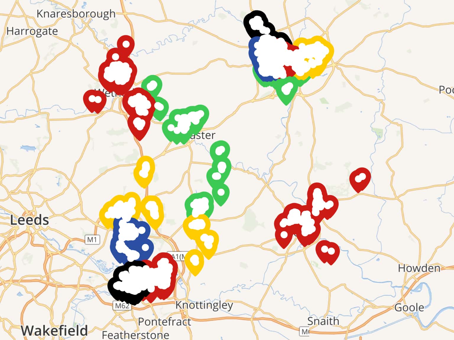 York Hub B Routes By Rikkowad · MapHub