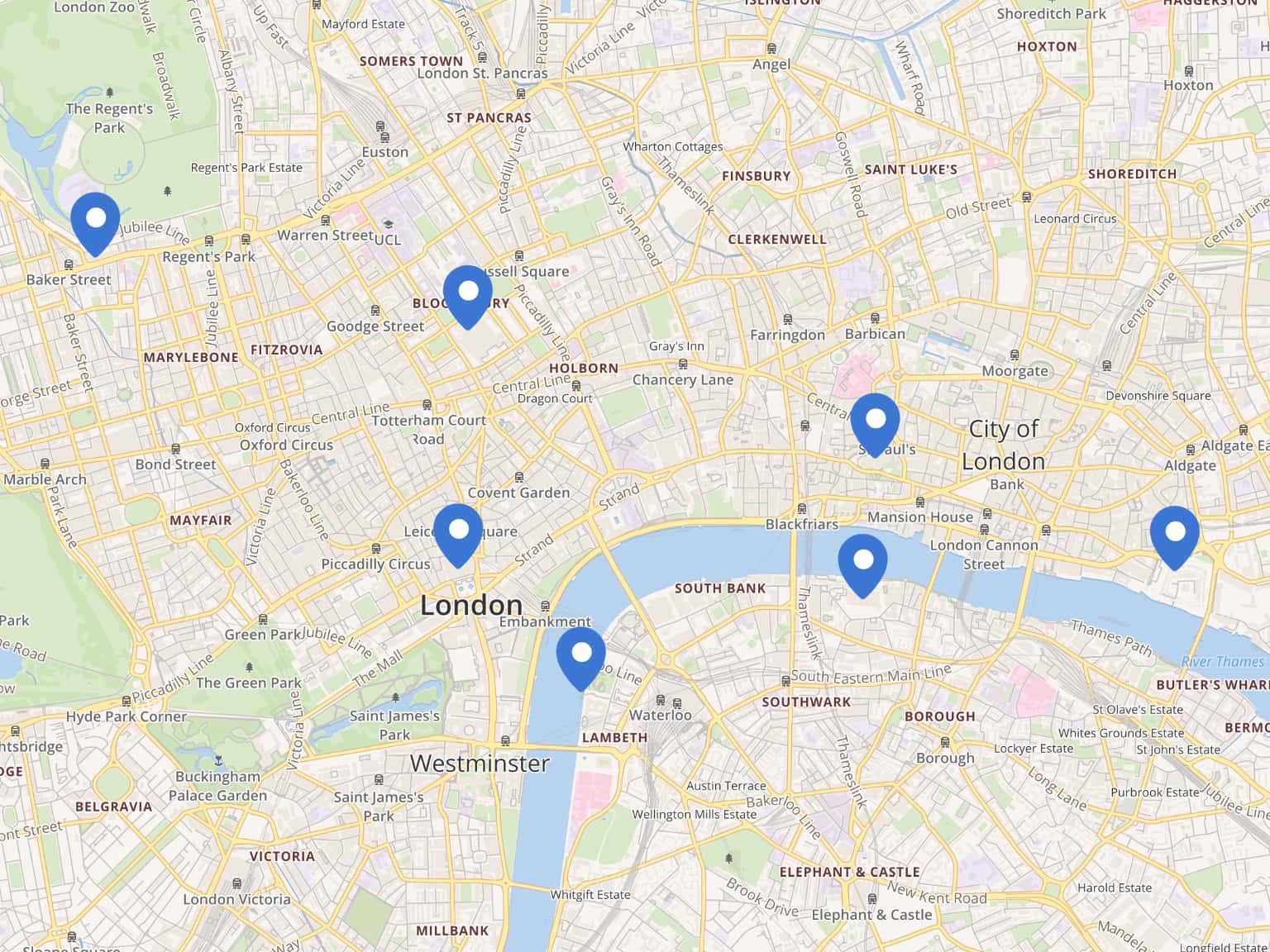 Top 10 Sehenswürdiglkeiten London by jorgy · MapHub