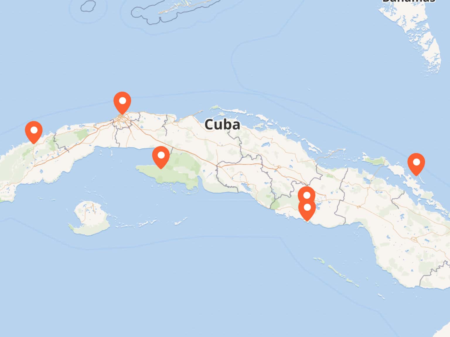 Cuba: Birds, Culture & Conservation by whitehawk · MapHub