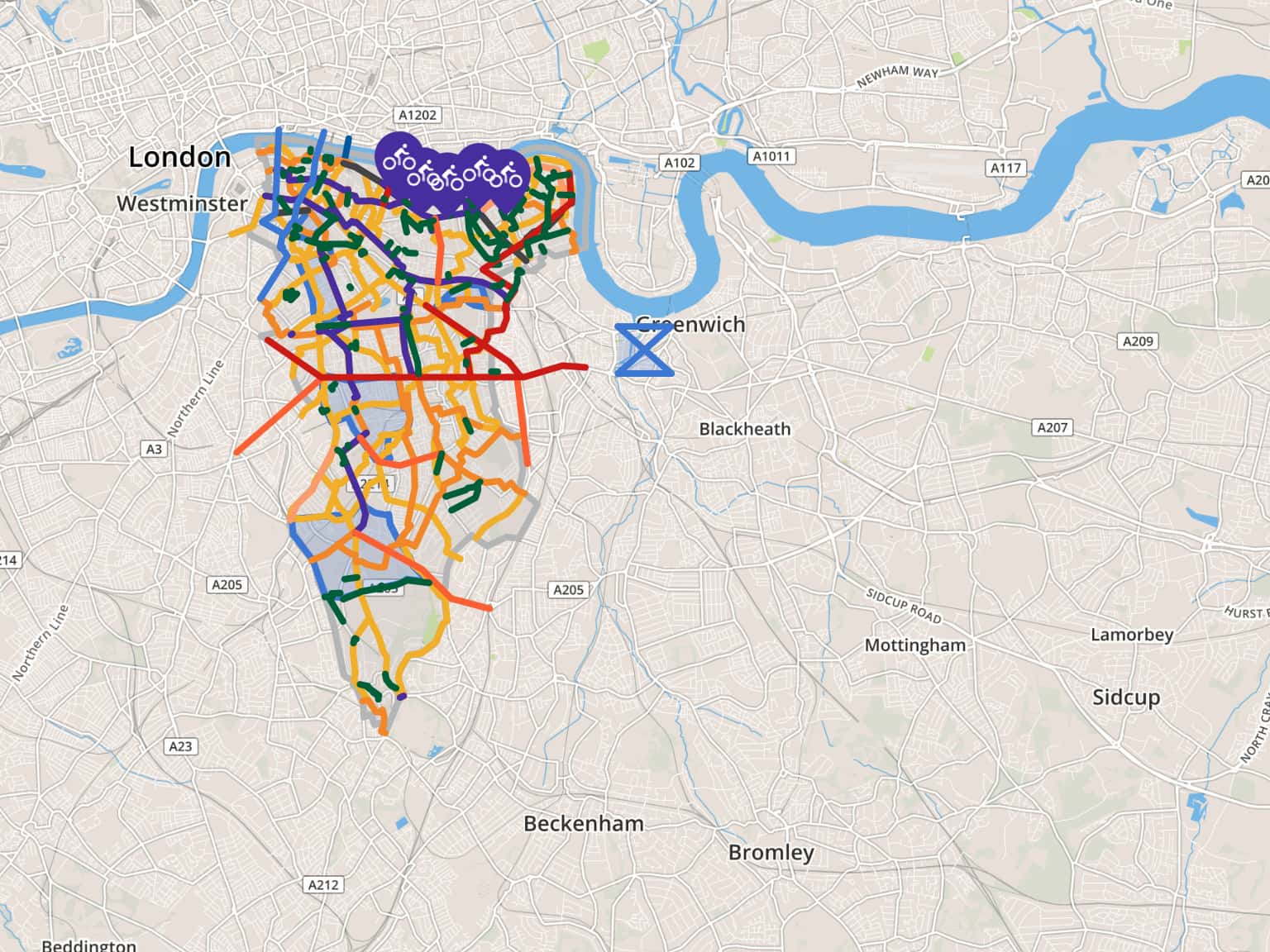 Southwark 2015 sc map by seanhowes · MapHub