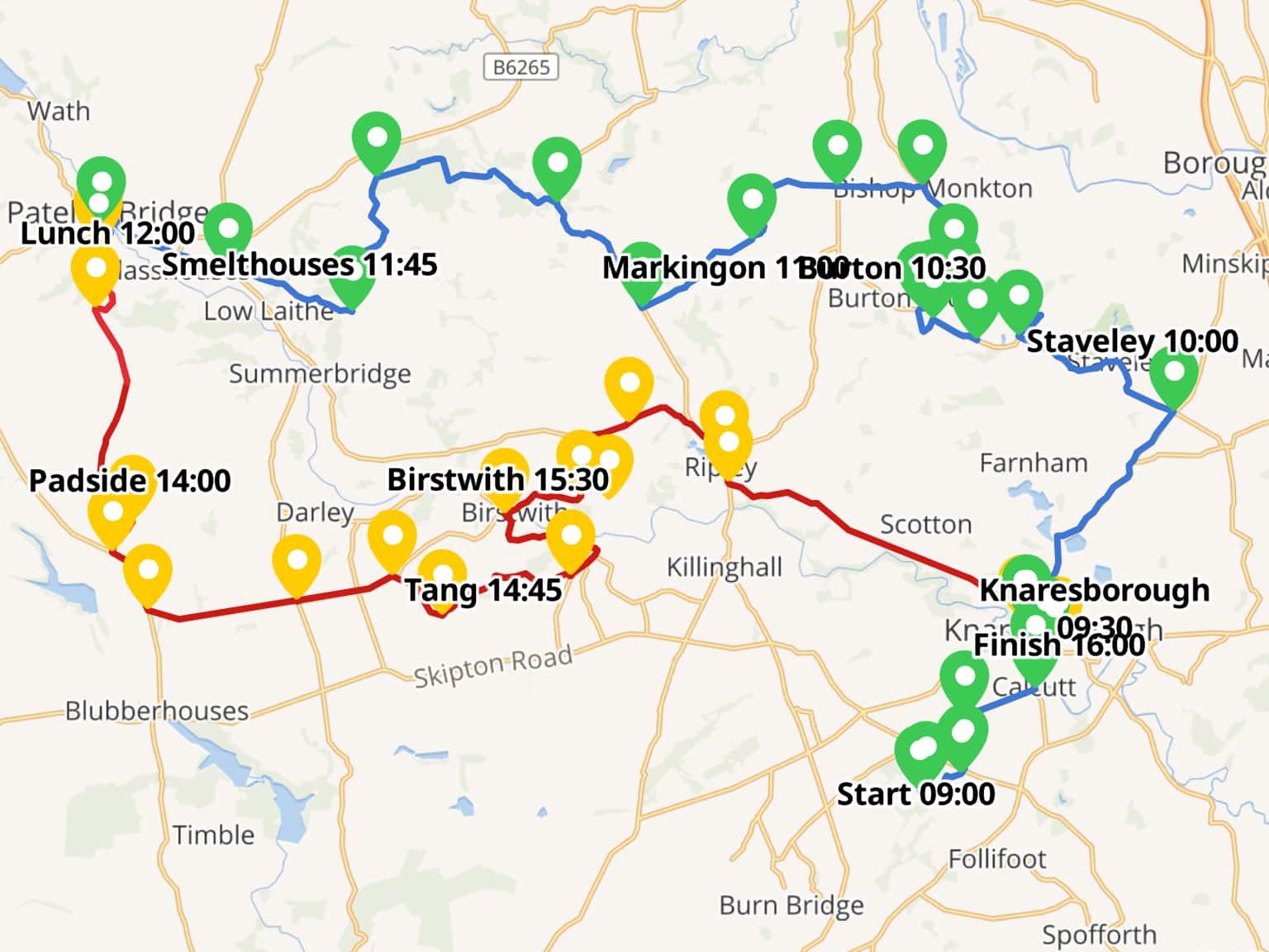 Tractor Run route 2025 by parkerthefarmer · MapHub