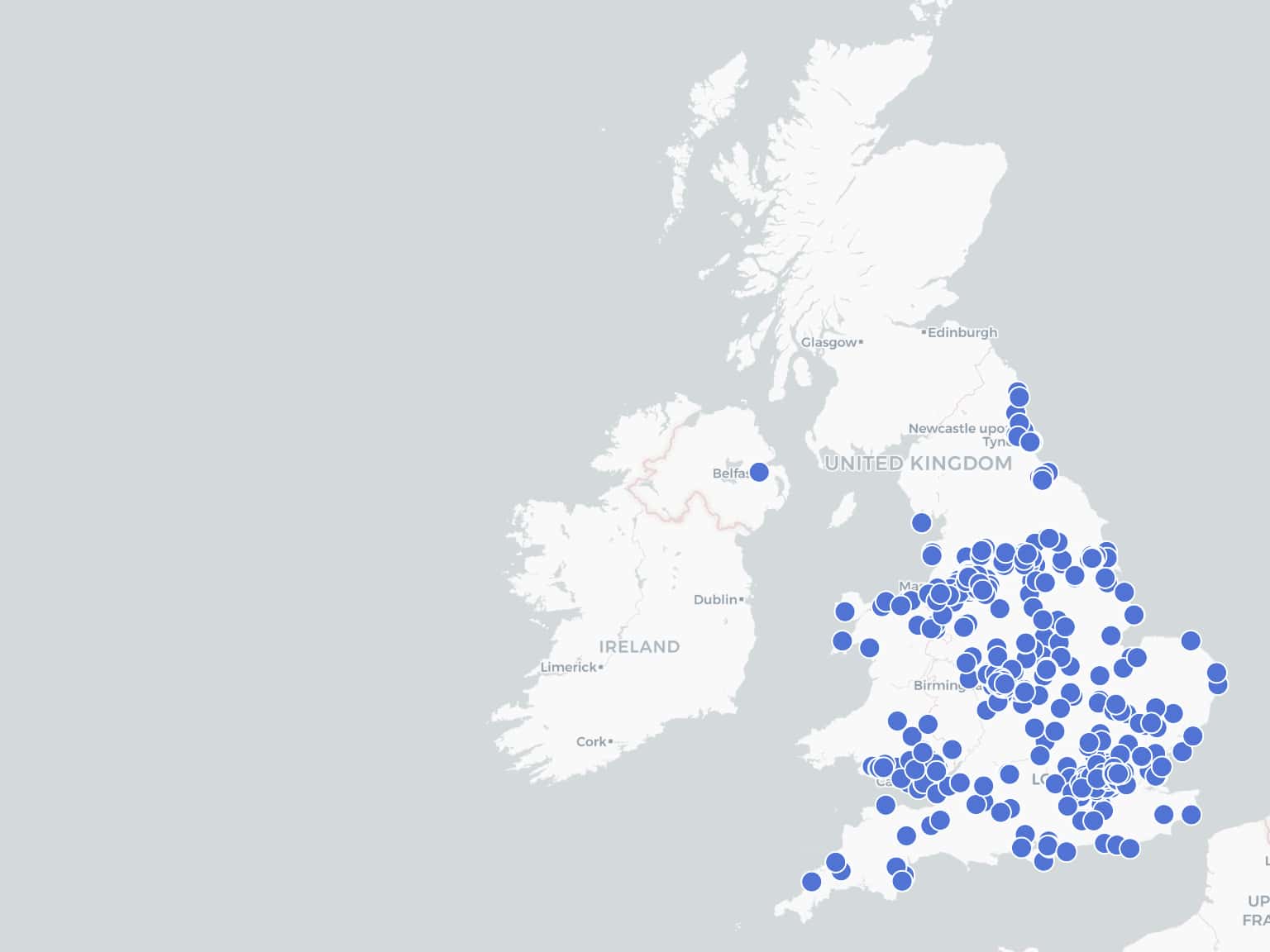 Britain's zerorated food premises by Darren_Boyle · MapHub