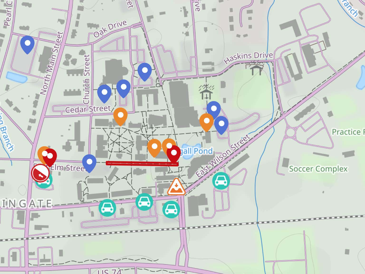 Weelgate Map Wingate Wayfinder by tregan · MapHub