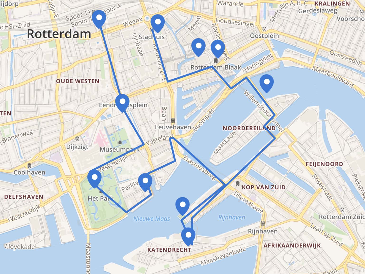 Rotterdam Bike Tour By Idtoursrotterdam · MapHub