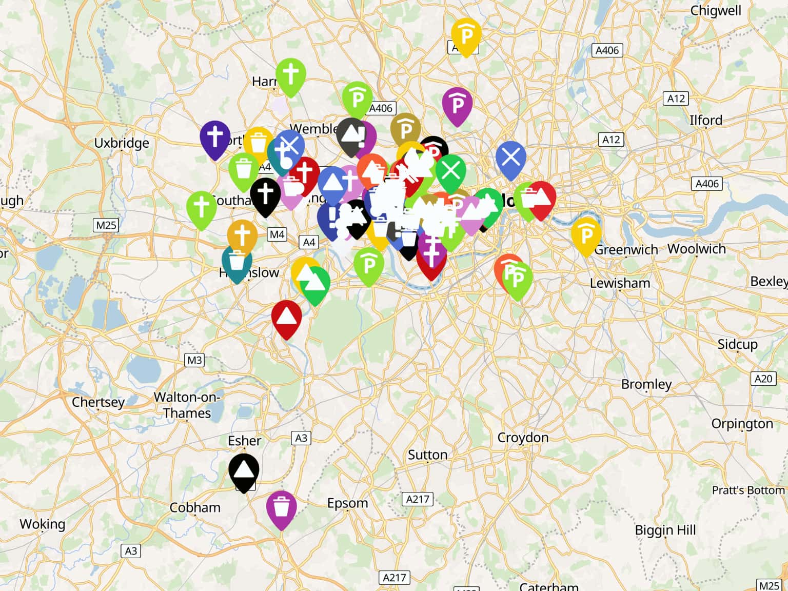 Rillington Place Map Murder Mile True-Crime Podcast Interactive map of the 10 Rillington ...
