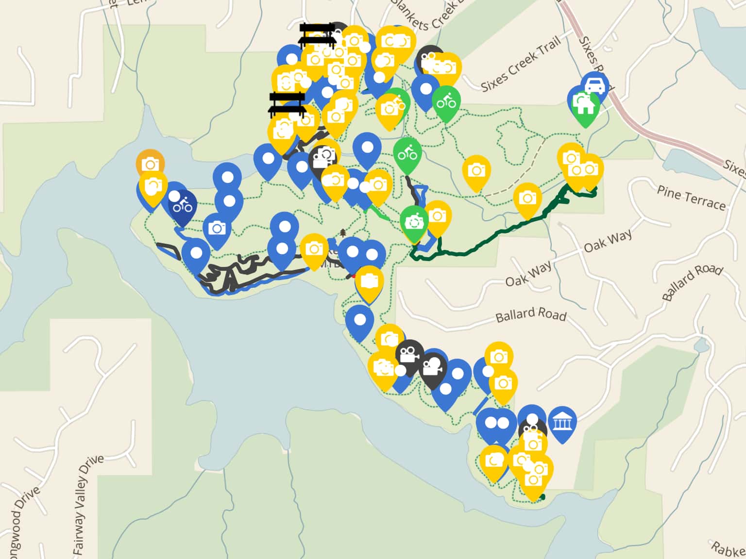 Blankets Creek by sorbawoodstock · MapHub