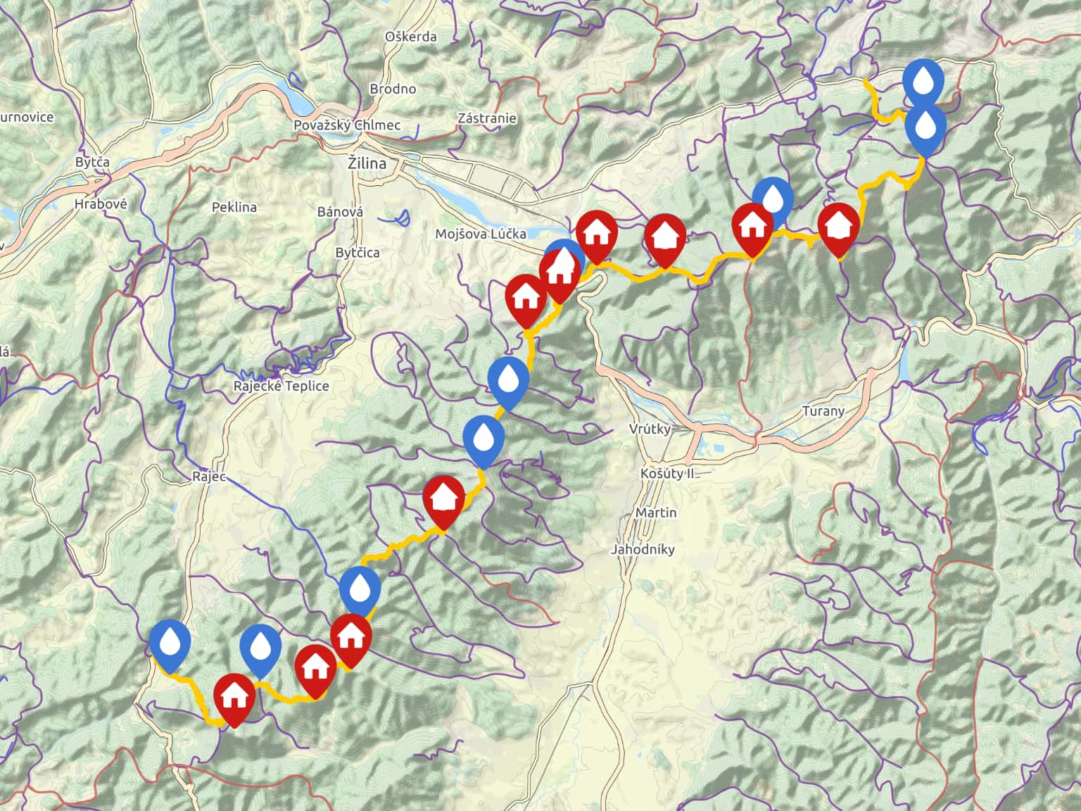 Malá Fatra by hrebenovky · MapHub Malá Fatra by hrebenovky · MapHub
