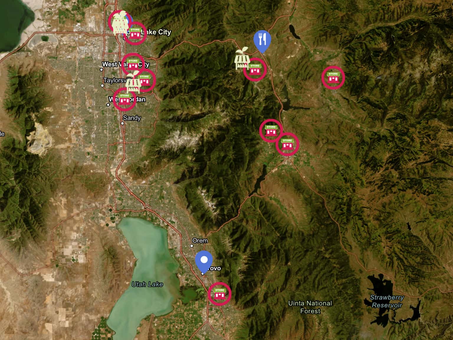 Canyon Ranch Google Map Canyon Meadows Ranch Locations by CMRgf · MapHub
