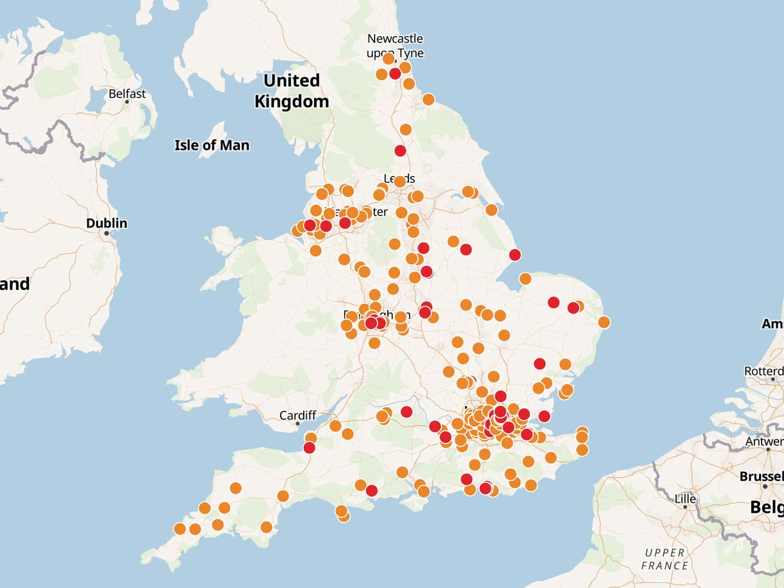 GP surgery map by Darren_Boyle · MapHub