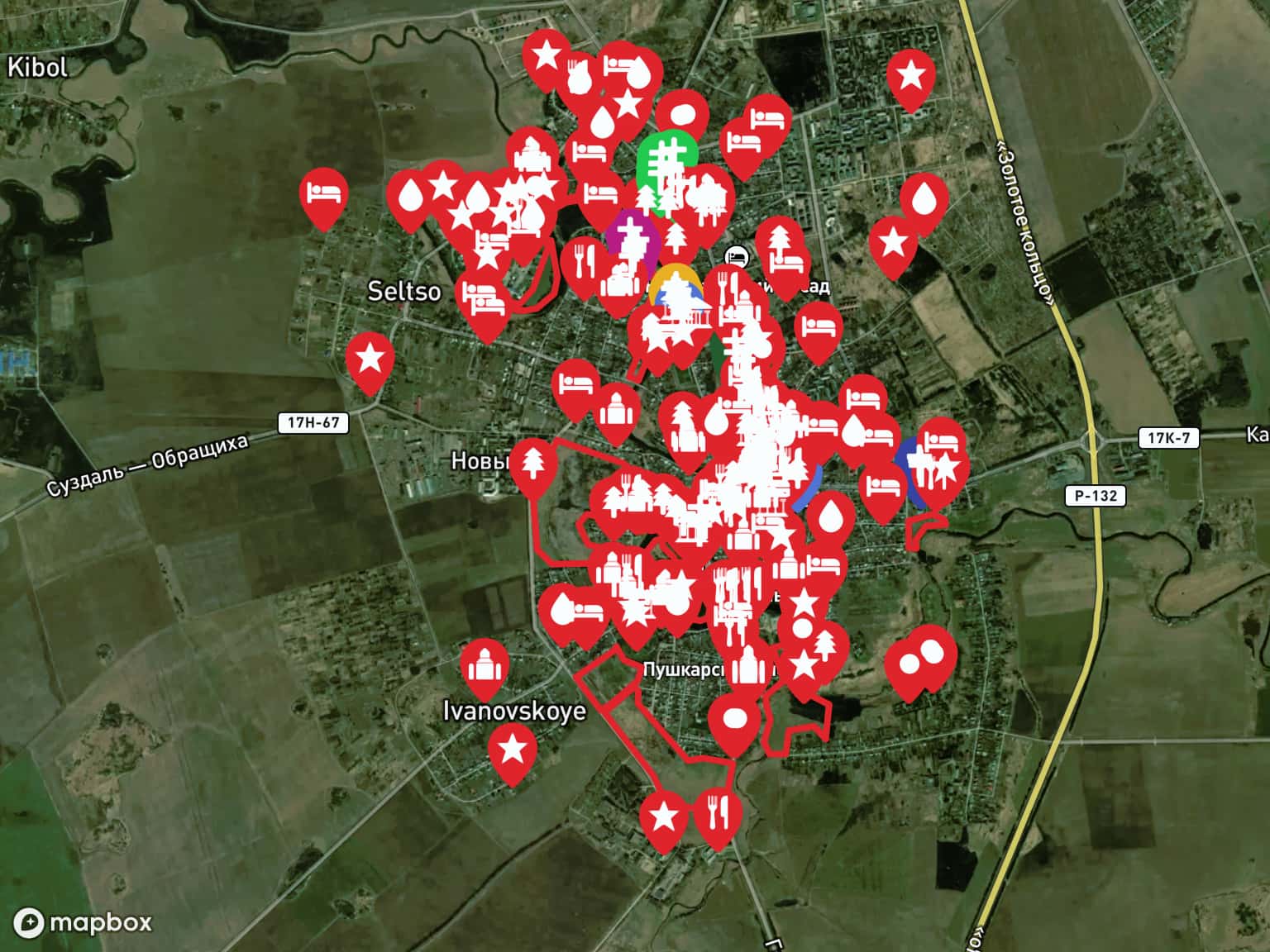 Suzdal Map By Asmysl Maps · Maphub