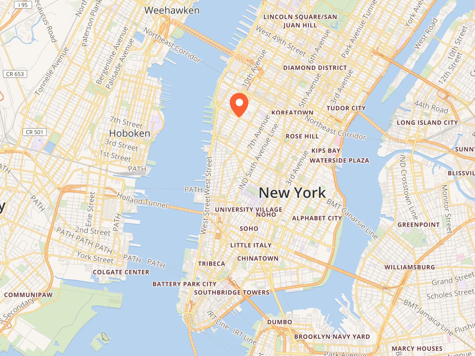 Chelsea, NYC by Jondev · MapHub