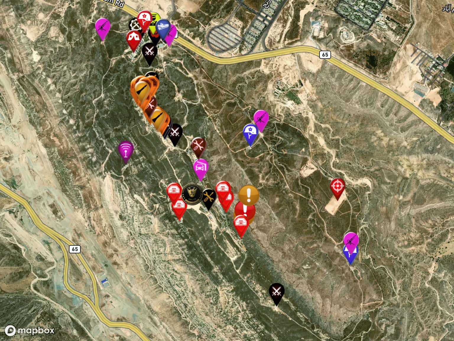 IRGC Jam Missile Site by Cengiz · MapHub