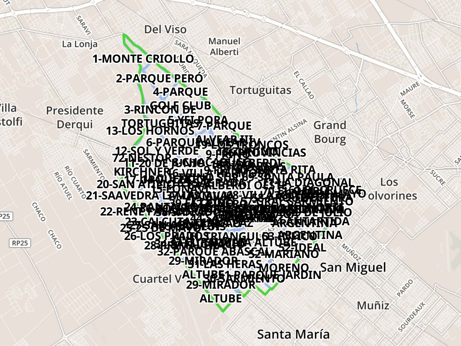 Jose C Paz by mferrizo · MapHub