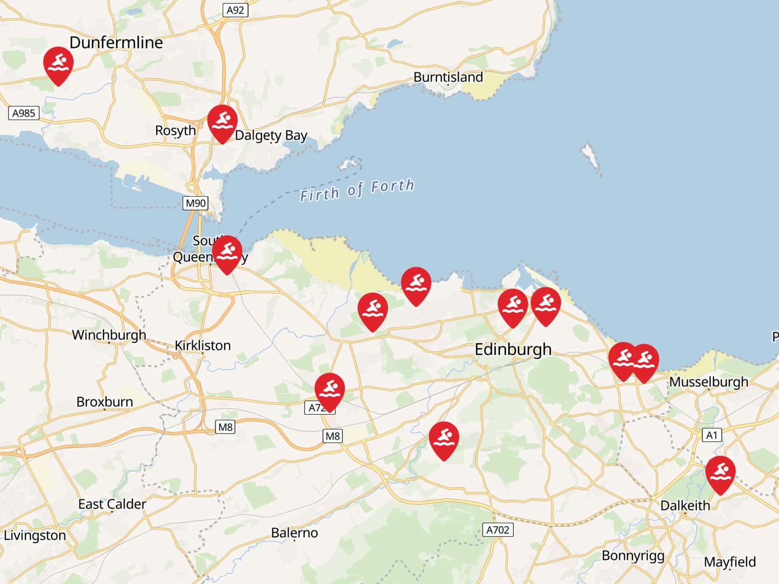Aquatic Learning Lesson Locations by AquaticLearning · MapHub