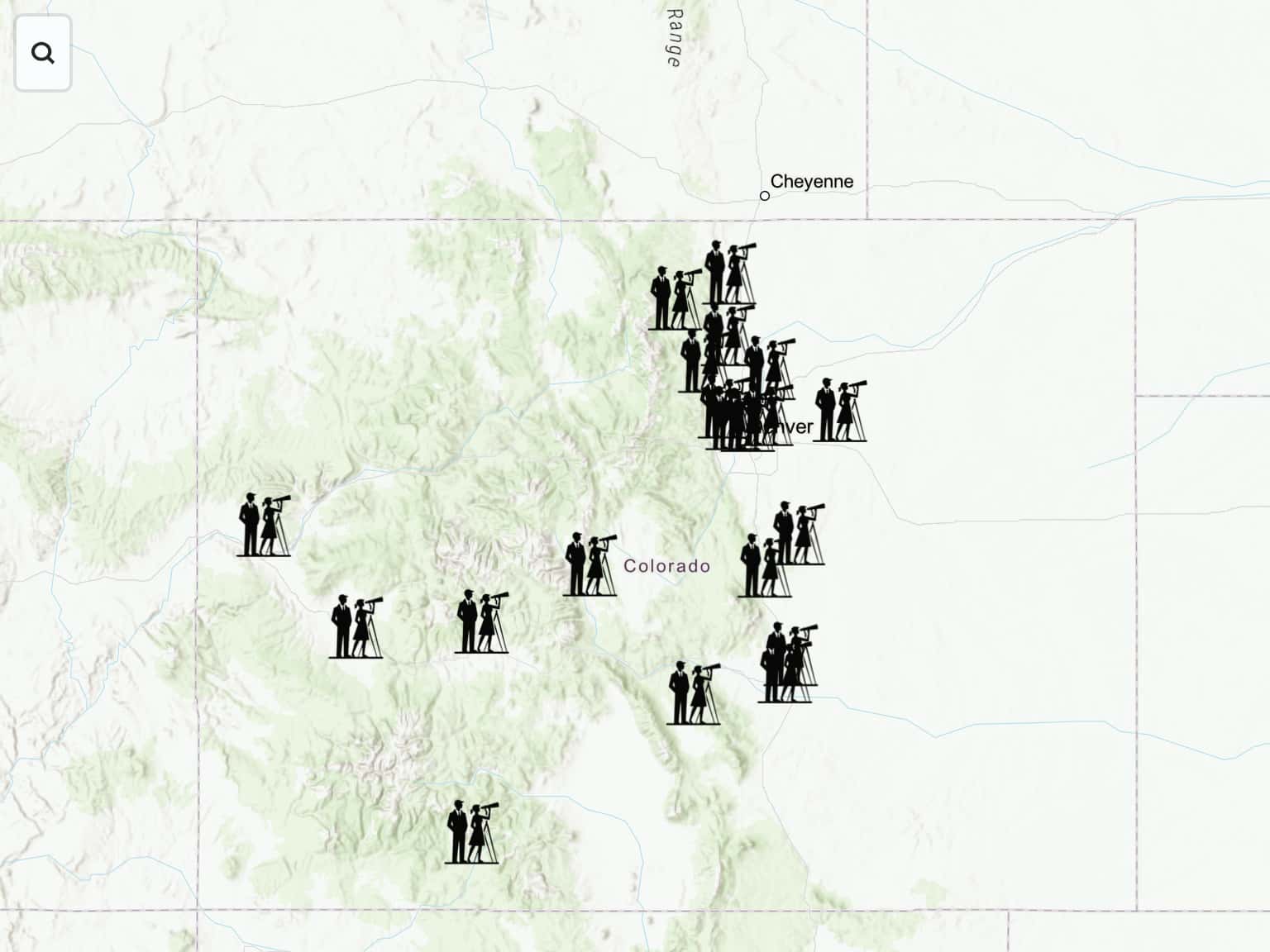 Colorado Clubs By Newplanetarium · Maphub