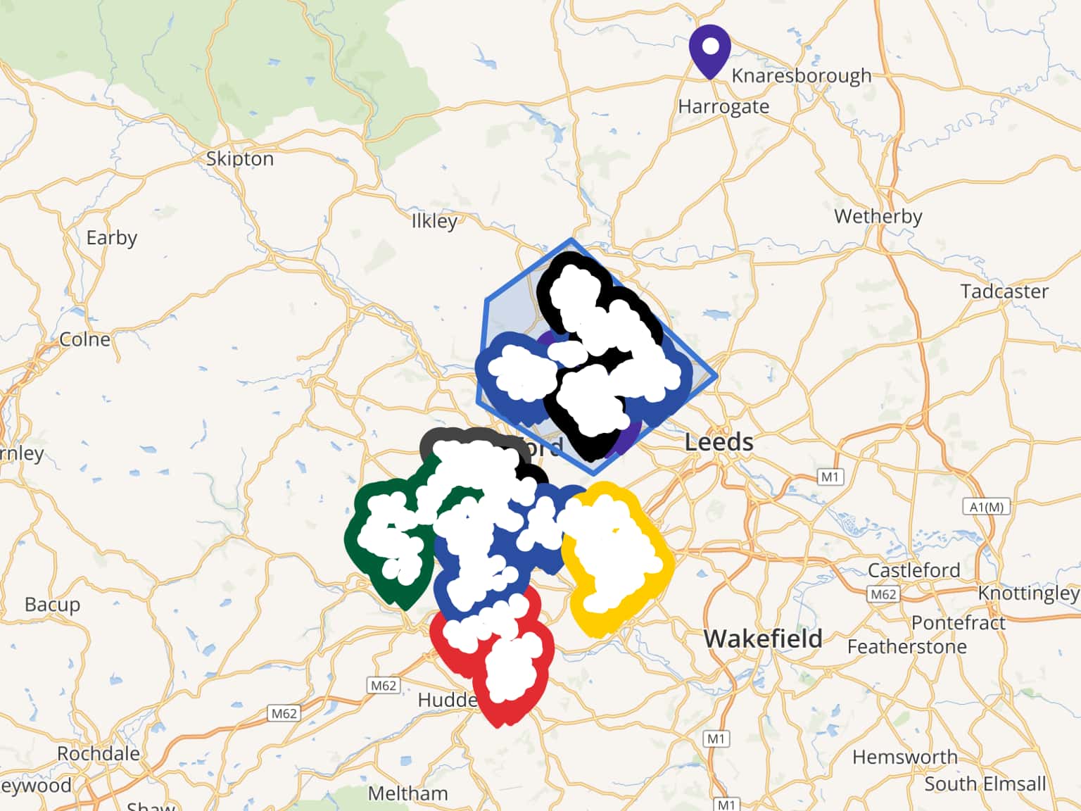 Leeds Hotspots By Rikkowad · MapHub